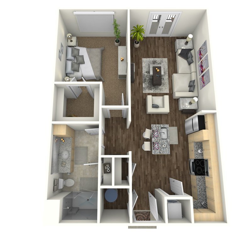 1 Bedroom 1 Bathroom Apartment for rent at The Orion Apartments in St Louis, MO