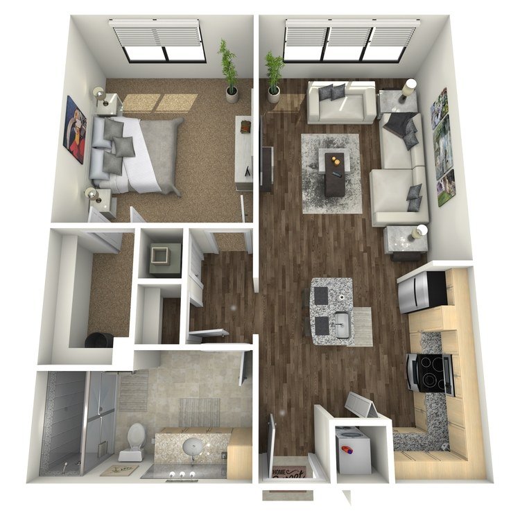 1 Bedroom 1 Bathroom Apartment for rent at The Orion Apartments in St Louis, MO