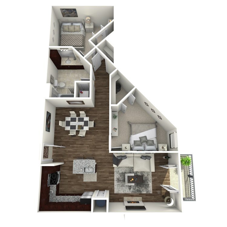2 Bedrooms 1 Bathroom Apartment for rent at The Orion Apartments in St Louis, MO
