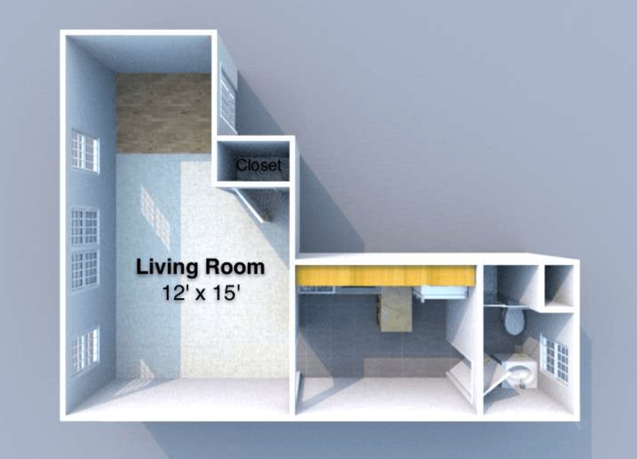 Studio 1 Bathroom Apartment for rent at Grant Flats in West Lafayette, IN