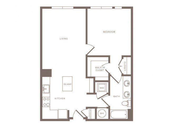 1 Bedroom 1 Bathroom Apartment for rent at Modera Midtown in Atlanta, GA