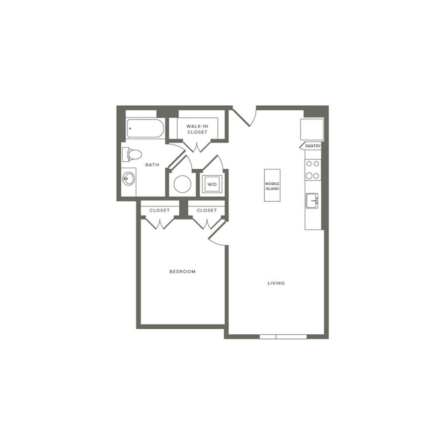 1 Bedroom 1 Bathroom Apartment for rent at Modera Buckhead in Atlanta, GA