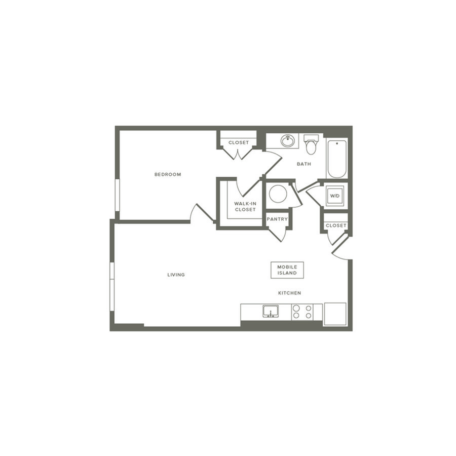 1 Bedroom 1 Bathroom Apartment for rent at Modera Buckhead in Atlanta, GA