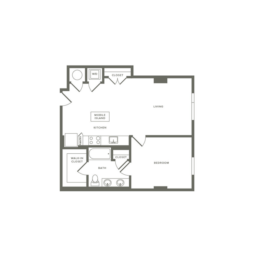 1 Bedroom 1 Bathroom Apartment for rent at Modera Buckhead in Atlanta, GA