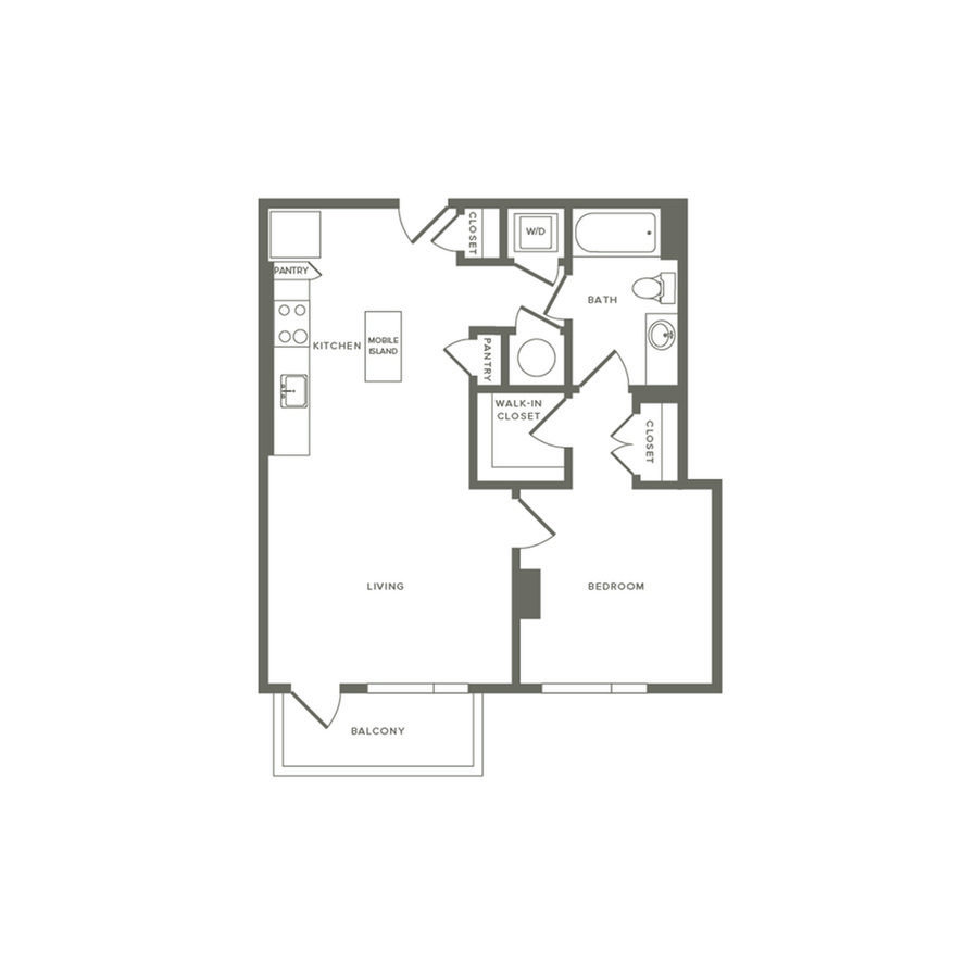 1 Bedroom 1 Bathroom Apartment for rent at Modera Buckhead in Atlanta, GA