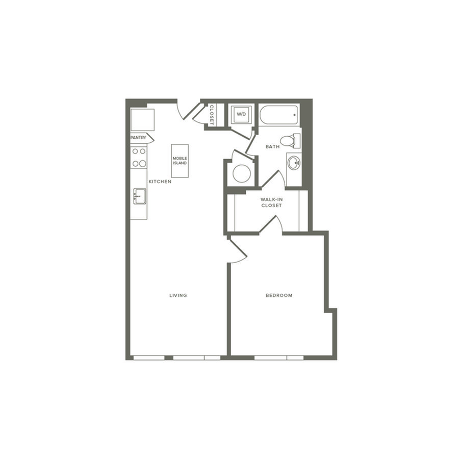 1 Bedroom 1 Bathroom Apartment for rent at Modera Buckhead in Atlanta, GA