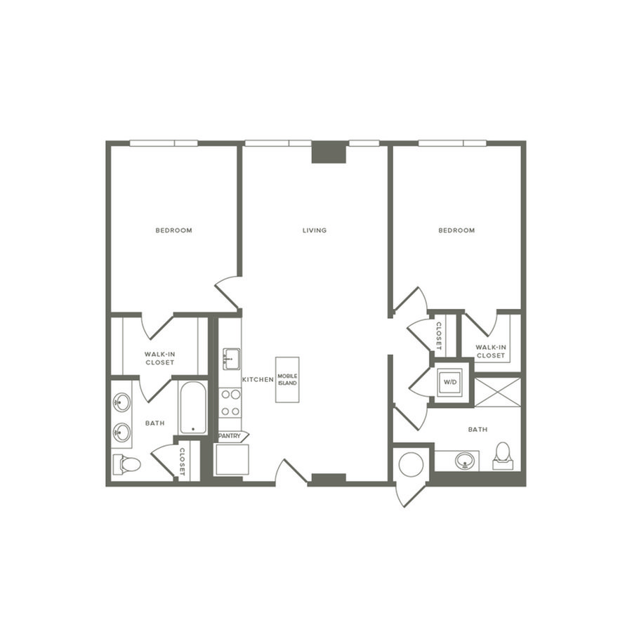 2 Bedrooms 2 Bathrooms Apartment for rent at Modera Buckhead in Atlanta, GA
