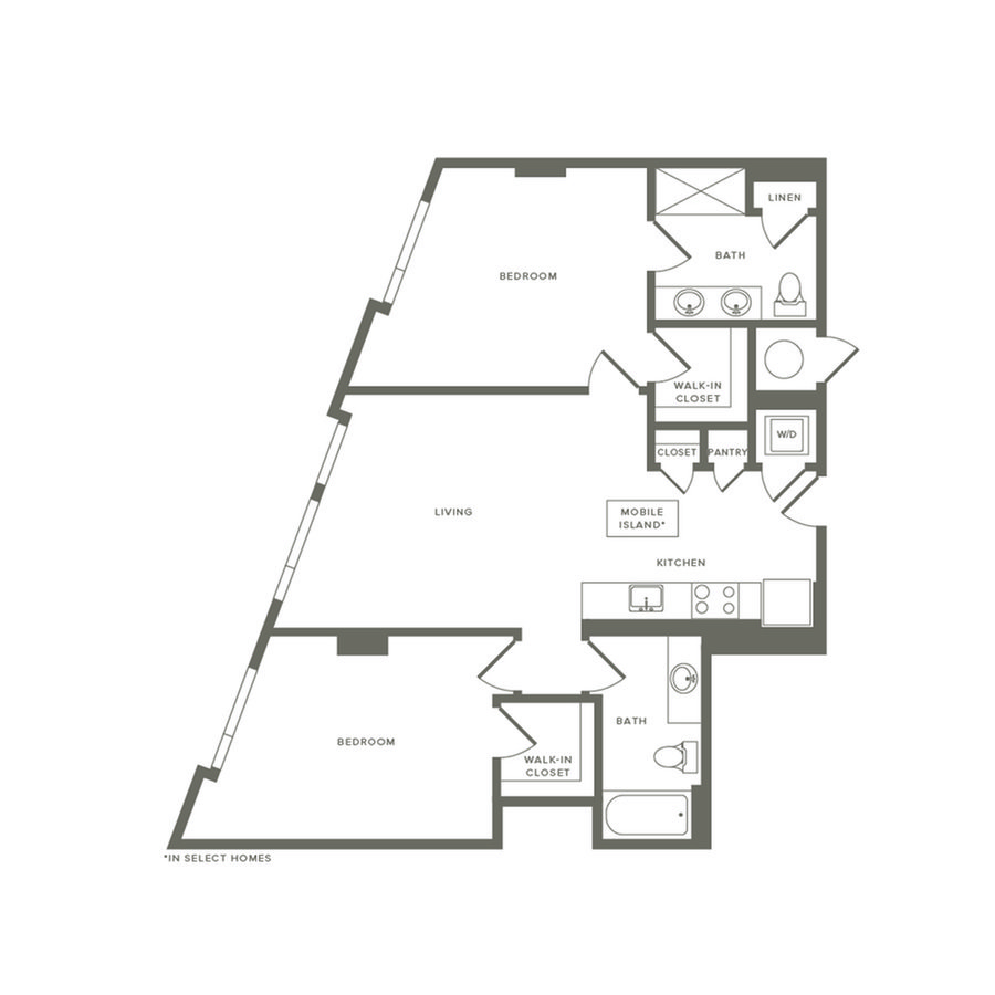 2 Bedrooms 2 Bathrooms Apartment for rent at Modera Buckhead in Atlanta, GA