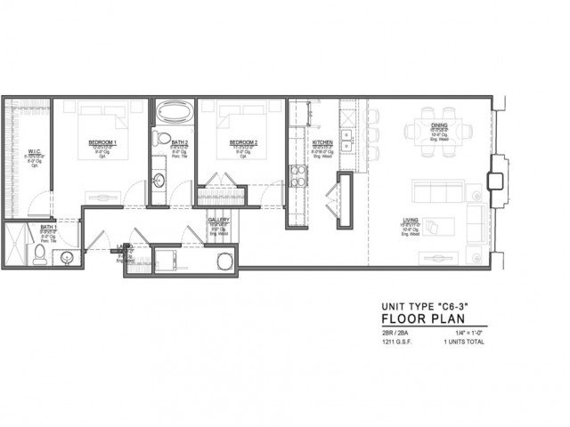 2 Bedrooms 2 Bathrooms Apartment for rent at Power & Light KC Apartments in Kansas City, MO
