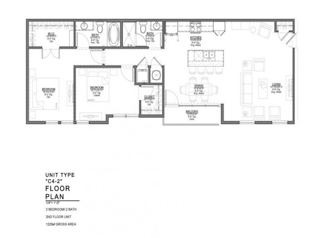 2 Bedrooms 2 Bathrooms Apartment for rent at Power & Light KC Apartments in Kansas City, MO