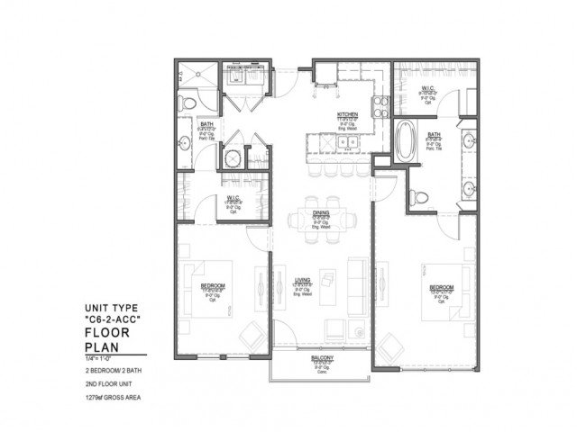 2 Bedrooms 2 Bathrooms Apartment for rent at Power & Light KC Apartments in Kansas City, MO
