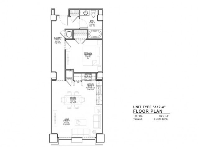 1 Bedroom 1 Bathroom Apartment for rent at Power & Light KC Apartments in Kansas City, MO