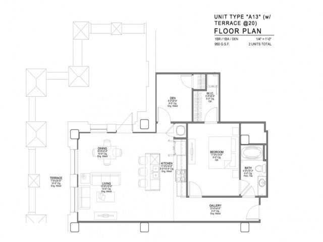 1 Bedroom 2 Bathrooms Apartment for rent at Power & Light KC Apartments in Kansas City, MO