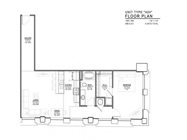 1 Bedroom 1 Bathroom Apartment for rent at Power & Light KC Apartments in Kansas City, MO