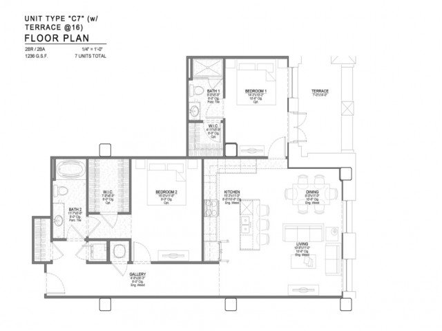 2 Bedrooms 2 Bathrooms Apartment for rent at Power & Light KC Apartments in Kansas City, MO