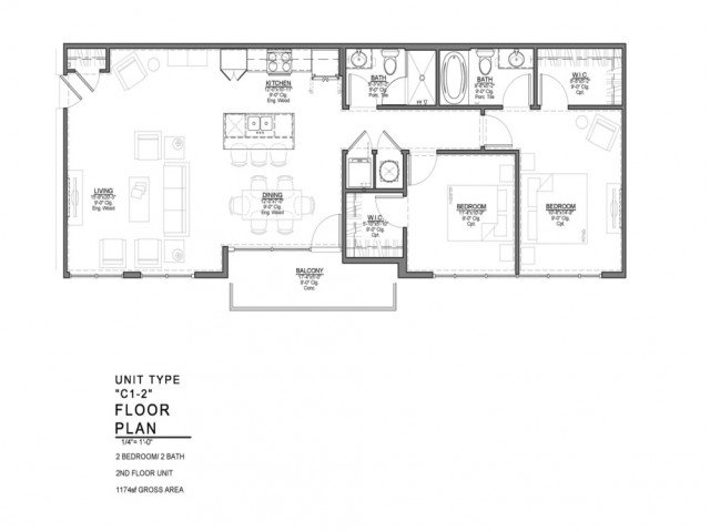 2 Bedrooms 2 Bathrooms Apartment for rent at Power & Light KC Apartments in Kansas City, MO