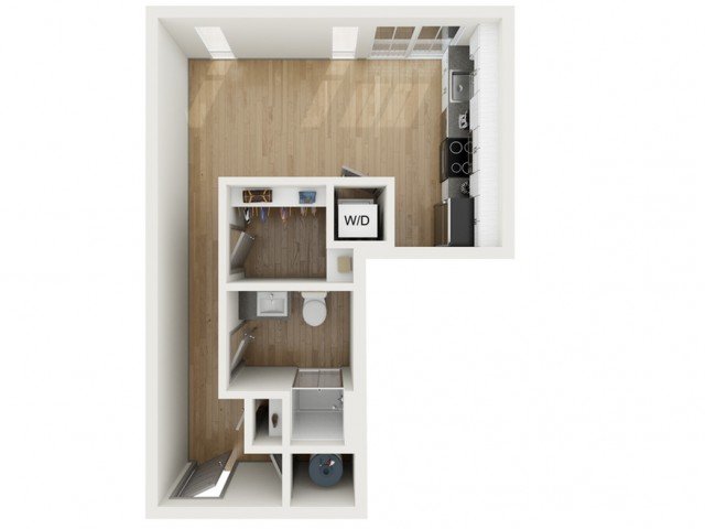 Studio 1 Bathroom Apartment for rent at 2501 Beacon Hill in Kansas City, MO