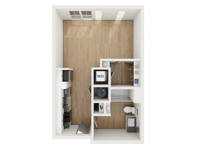 Studio 1 Bathroom Apartment for rent at 2501 Beacon Hill in Kansas City, MO