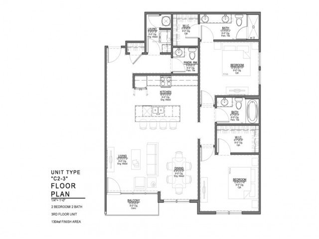 2 Bedrooms 2 Bathrooms Apartment for rent at Power & Light KC Apartments in Kansas City, MO