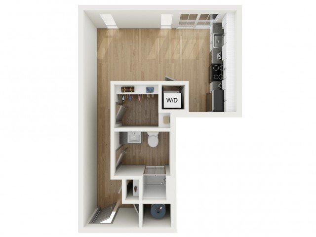 Studio 1 Bathroom Apartment for rent at 2501 Beacon Hill in Kansas City, MO