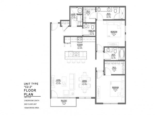 2 Bedrooms 2 Bathrooms Apartment for rent at Power & Light KC Apartments in Kansas City, MO