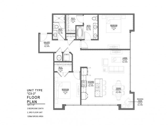 2 Bedrooms 2 Bathrooms Apartment for rent at Power & Light KC Apartments in Kansas City, MO