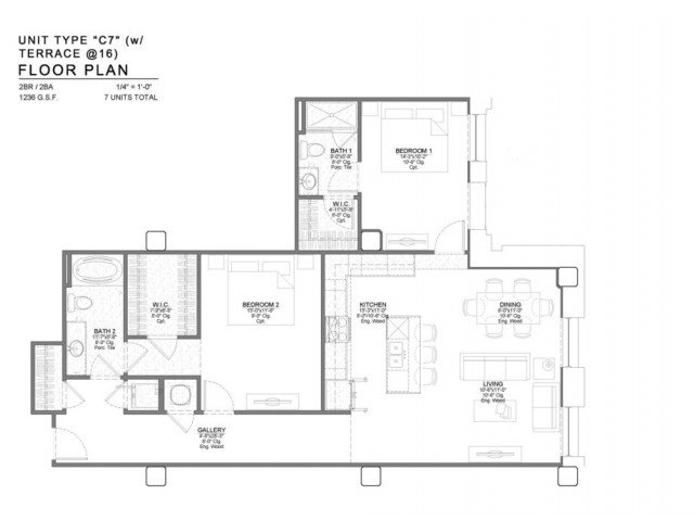 2 Bedrooms 2 Bathrooms Apartment for rent at Power & Light KC Apartments in Kansas City, MO