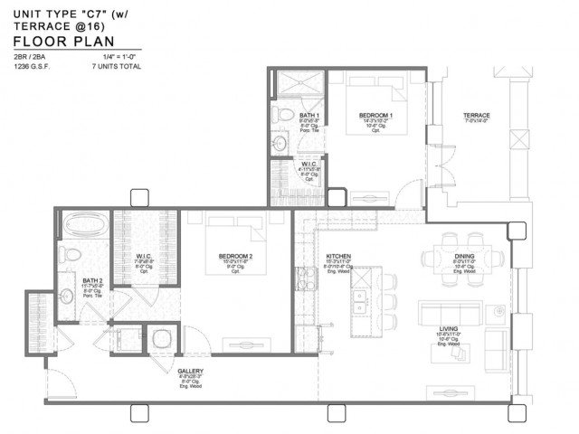 2 Bedrooms 2 Bathrooms Apartment for rent at Power & Light KC Apartments in Kansas City, MO