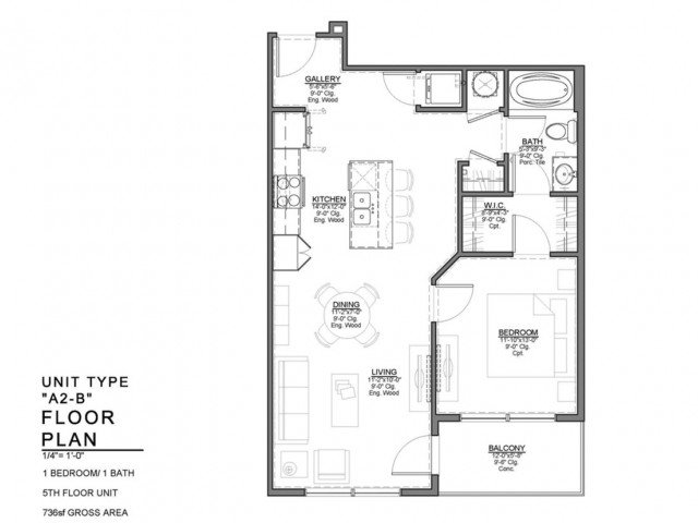1 Bedroom 1 Bathroom Apartment for rent at Power & Light KC Apartments in Kansas City, MO