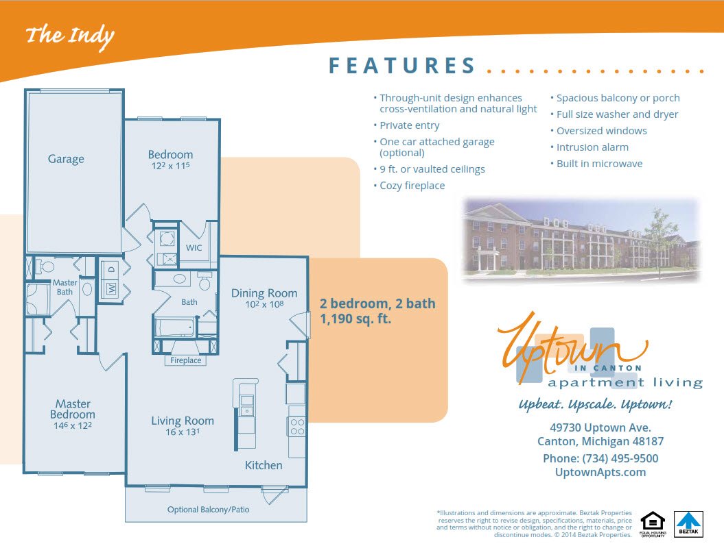 Uptown Apartments Canton, MI