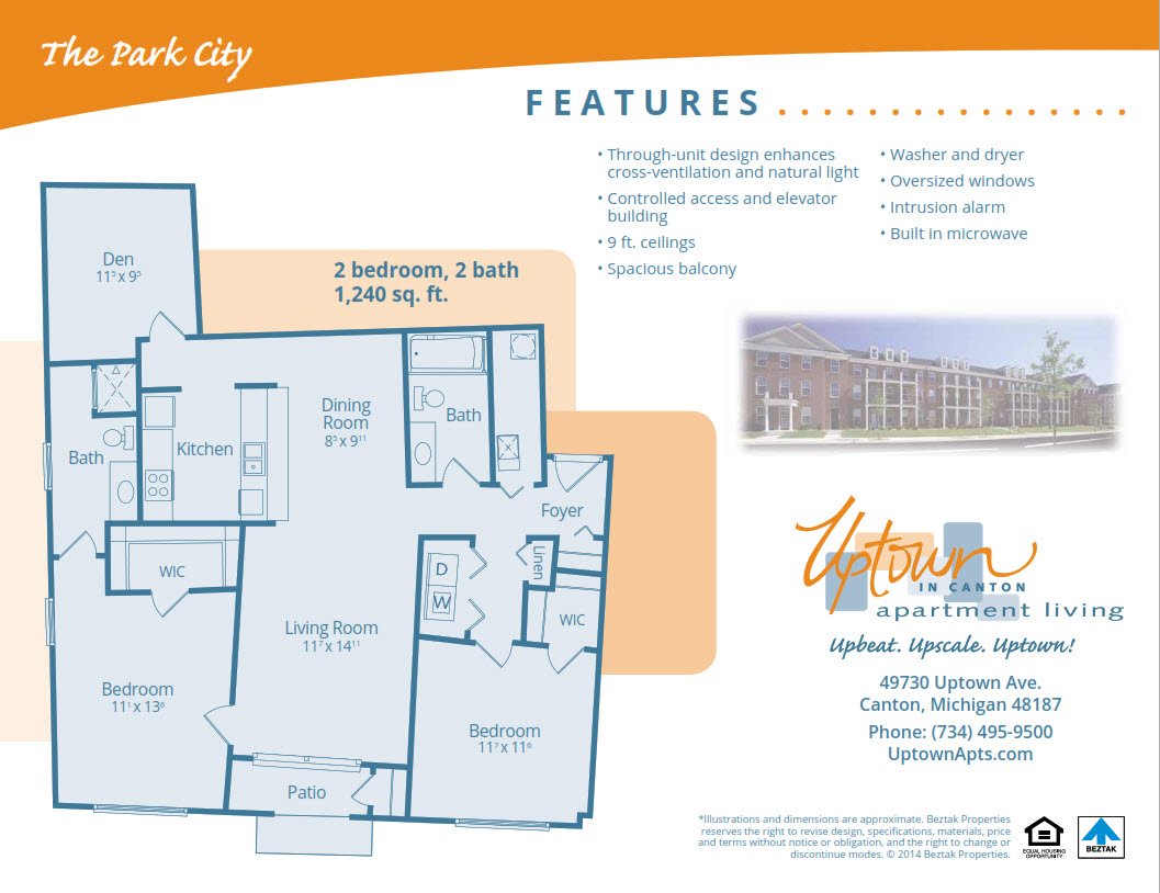 Uptown Apartments Canton, MI