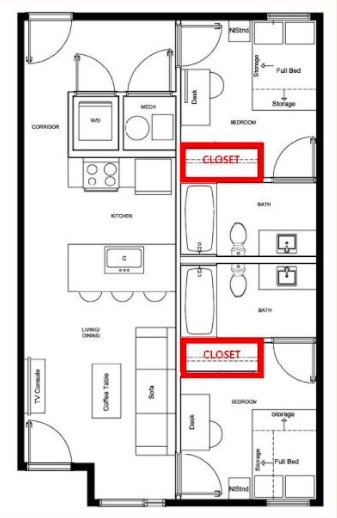2 Bedrooms 2 Bathrooms Apartment for rent at The King in Columbus, OH