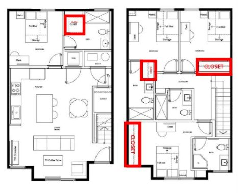 4 Bedrooms 4+ Bathrooms Apartment for rent at The King in Columbus, OH