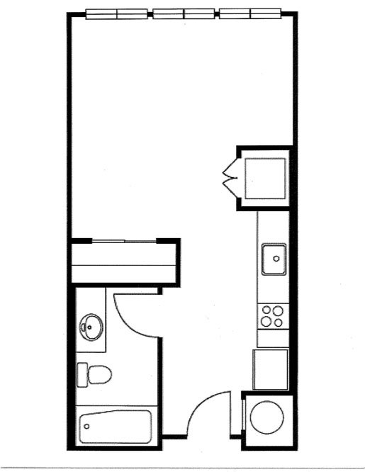 Studio 1 Bathroom Apartment for rent at Biltmore at Midtown in Atlanta, GA