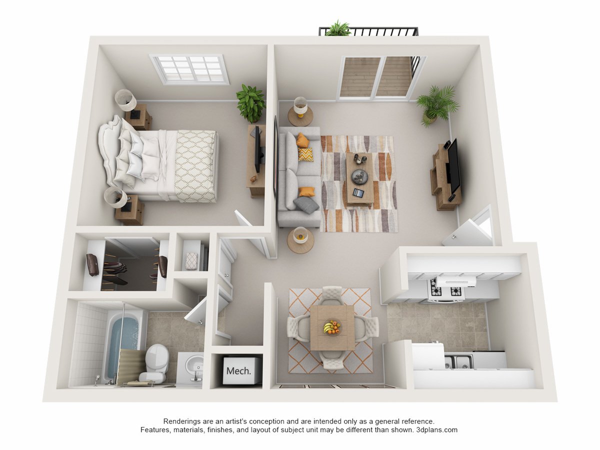 1 Bedroom 1 Bathroom Apartment for rent at Westwood Apartments in Omaha, NE