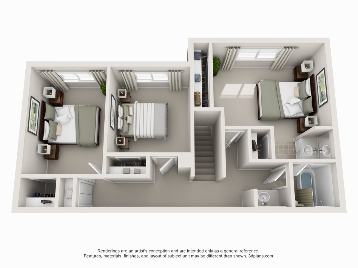 3 Bedrooms 1 Bathroom Apartment for rent at Camelot Village in Omaha, NE