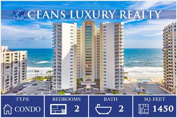 Furnished 2 Bedroom Condo In Daytona Beach Shores Apartment for rent in Daytona Beach Shores, FL