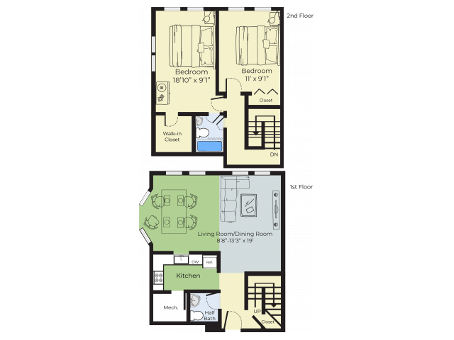 2 Bedrooms 1 Bathroom Apartment for rent at BOULDER PARK APARTMENTS in Nashua, NH