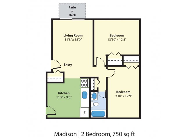 2 Bedrooms 1 Bathroom Apartment for rent at Pheasant Run Apartments in Nashua, NH