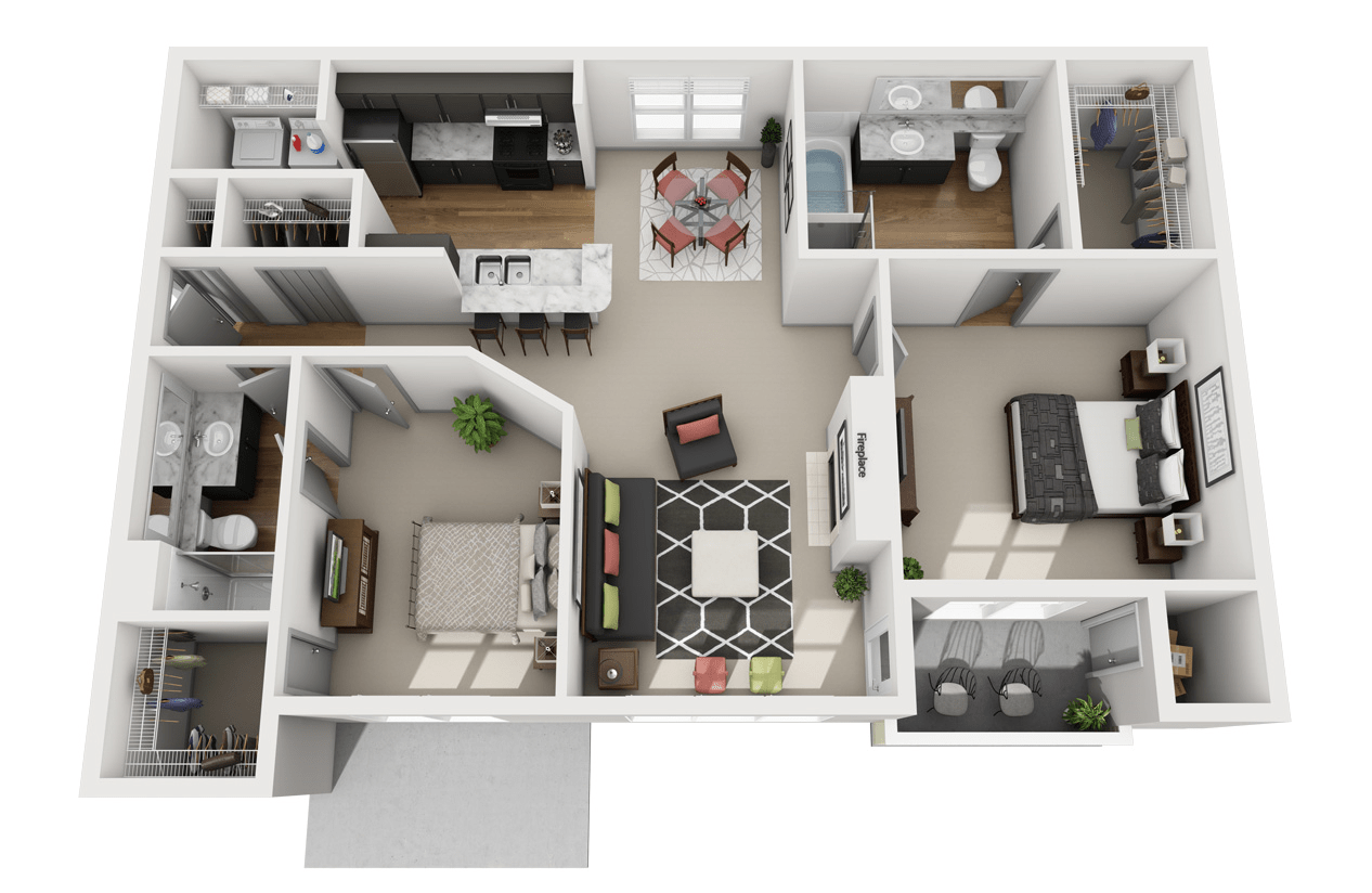 2 Bedrooms 2 Bathrooms Apartment for rent at ARIUM Dunwoody in Atlanta, GA