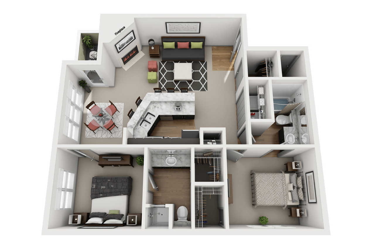 2 Bedrooms 2 Bathrooms Apartment for rent at ARIUM Dunwoody in Atlanta, GA