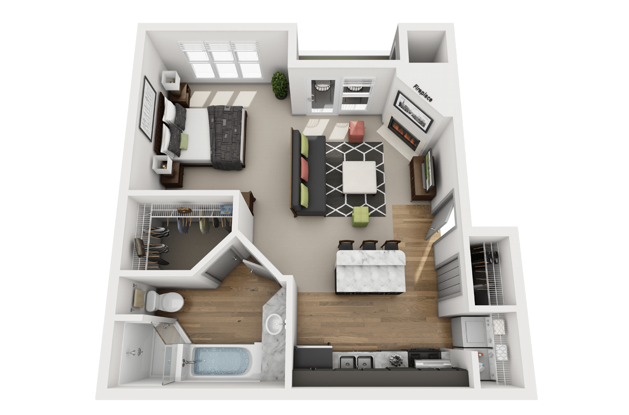 1 Bedroom 1 Bathroom Apartment for rent at ARIUM Dunwoody in Atlanta, GA
