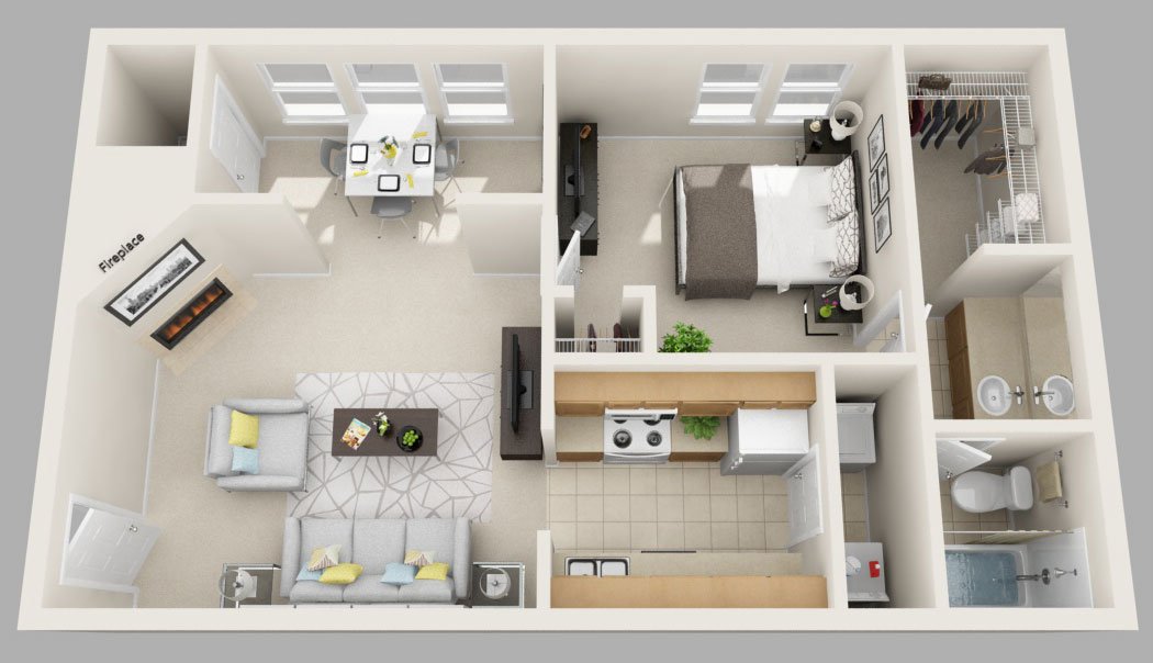 1 Bedroom 1 Bathroom Apartment for rent at ARIUM Glenridge in Atlanta, GA