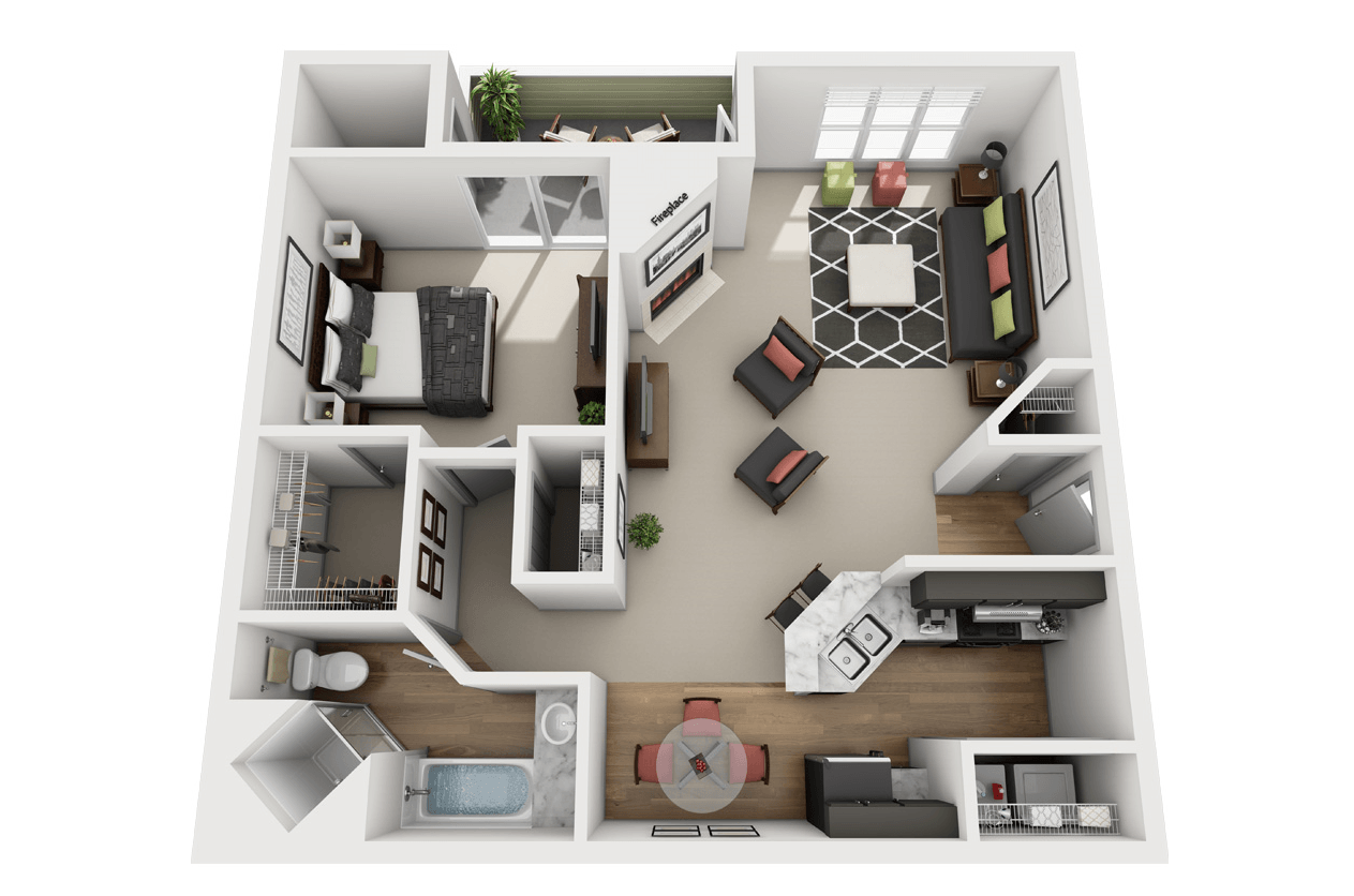1 Bedroom 1 Bathroom Apartment for rent at ARIUM Dunwoody in Atlanta, GA