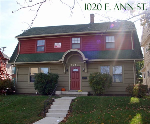1020 E. Ann St. House for rent in Ann Arbor, MI