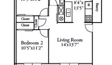 2 of 22 Leeway 2 Bedroom - Upper Level House for rent in Columbia, MO