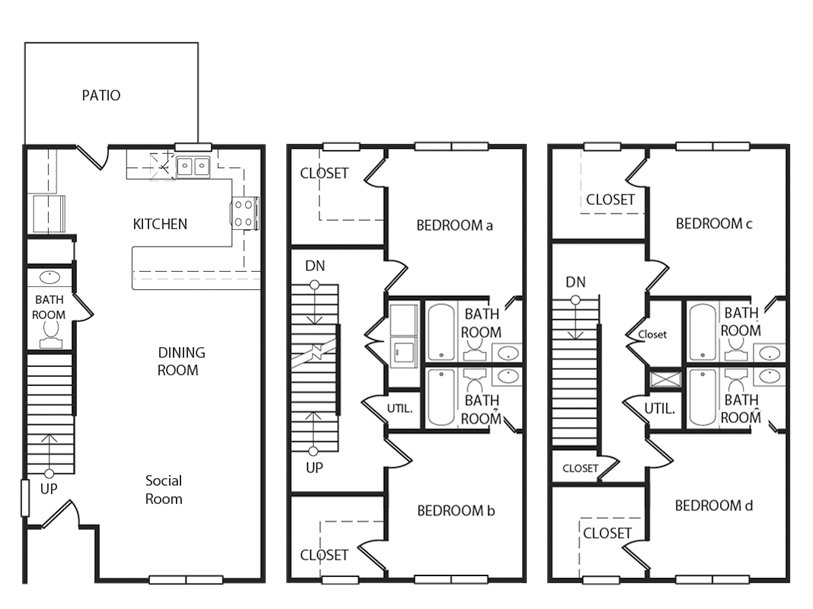 4 Bedrooms 4+ Bathrooms Apartment for rent at The Retreat At Corvallis in Corvallis, OR