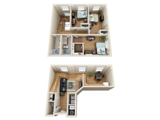 3 Bedrooms 2 Bathrooms Apartment for rent at Coronado Place and Towers in St Louis, MO