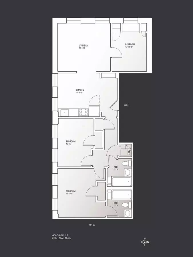 Pilsen 1659 Apartment for rent in Chicago, IL