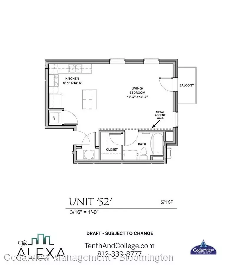 215 S. Walnut Apartment for rent in Bloomington, IN